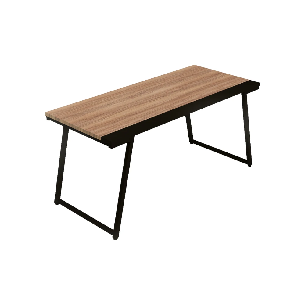 Mesa de escritório industrial com extensão Soho